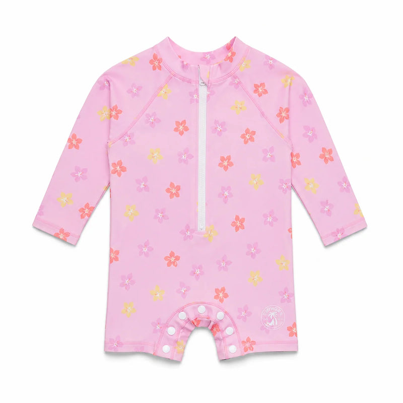 Crywolf Baby Rash Suit - Hibiscus Bloom