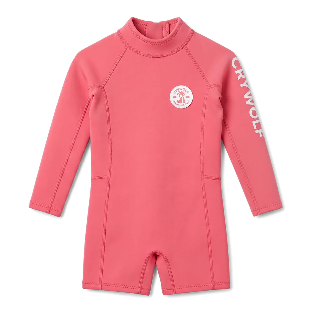 Crywolf Long Sleeve Wetsuit - Flamingo Pink