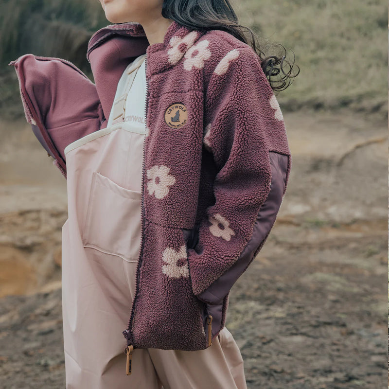 Crywolf Yeti Jacket Mauve Floral