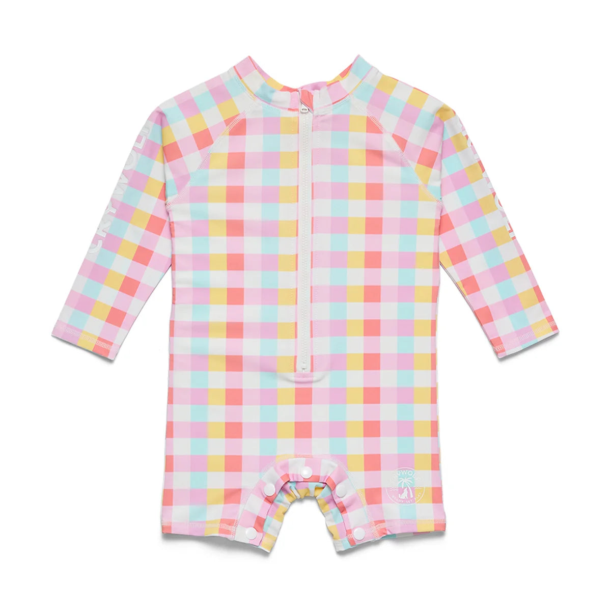 Crywolf Baby Rash Suit - Pop Gingham
