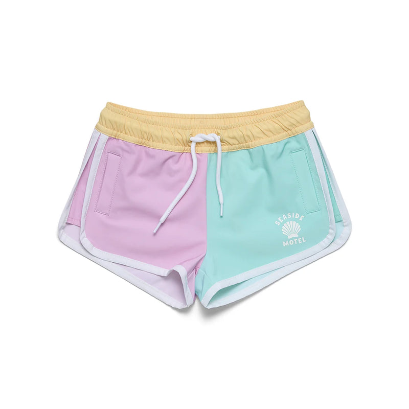 Crywolf Surf Short - Poolside Colourblock