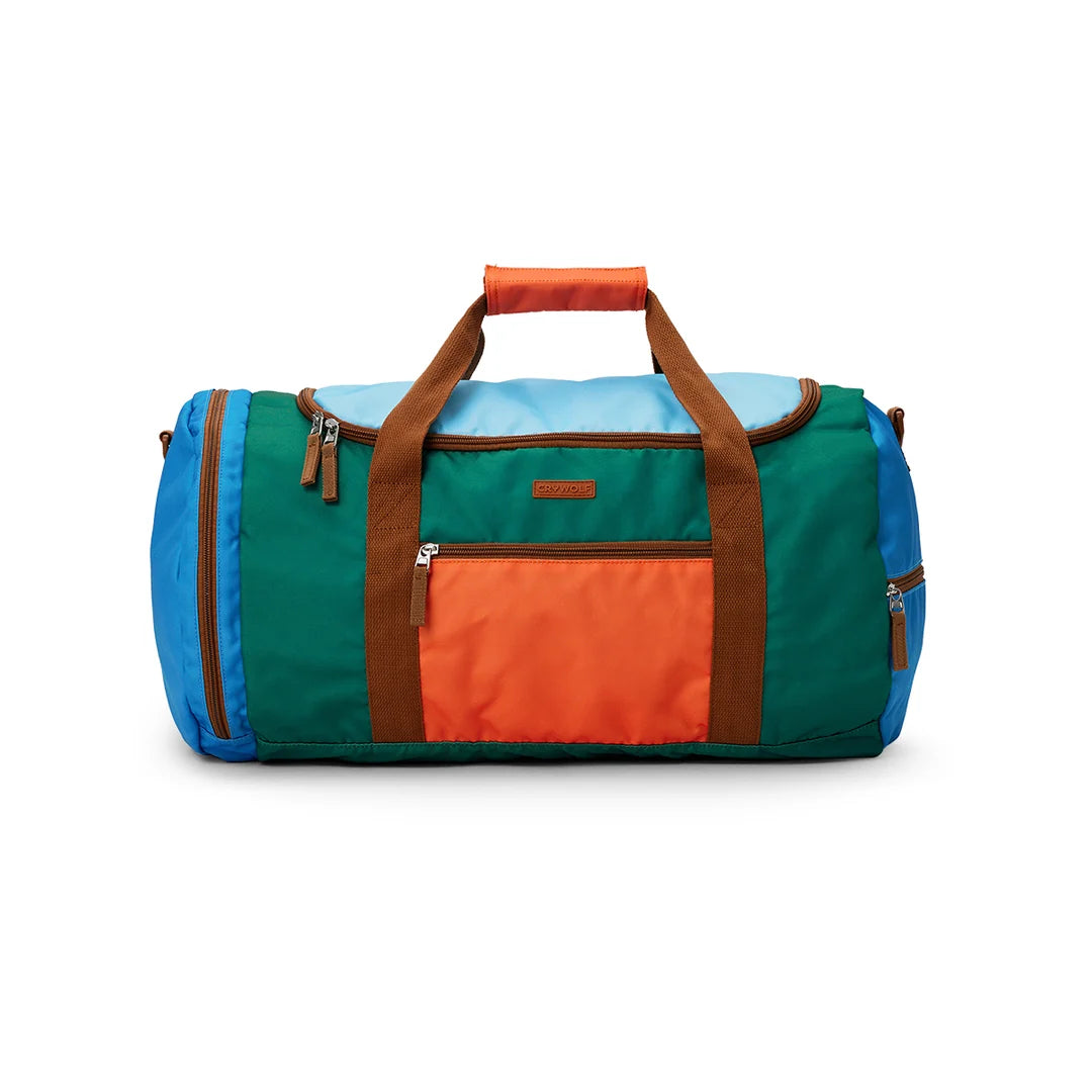 Crywolf Packable Duffle Bag - Seaside Colourblock