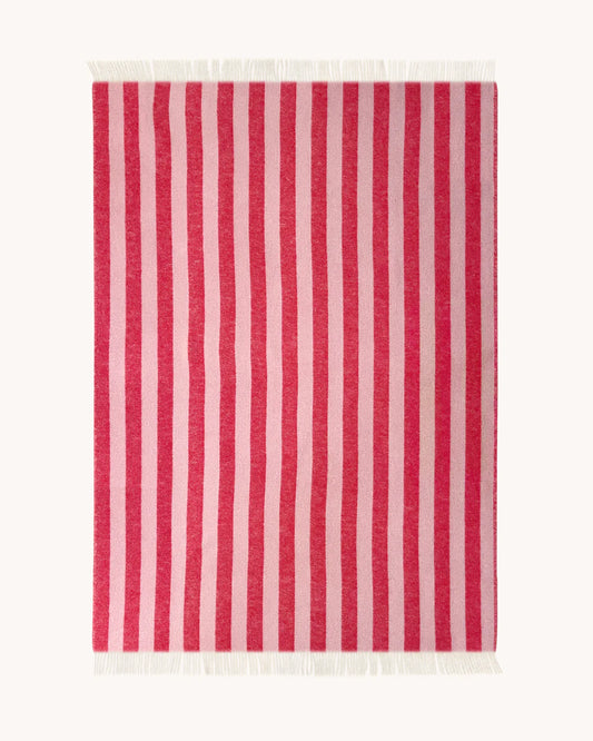 Maison Deux Blanket Candy Wrap - Pink/Cherry