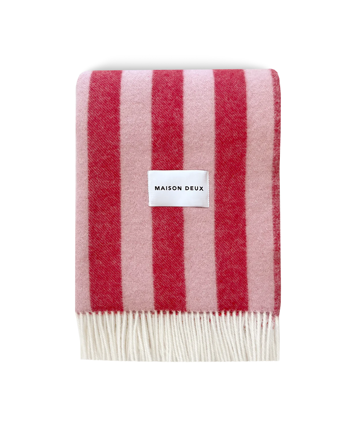 Maison Deux Blanket Candy Wrap - Pink/Cherry