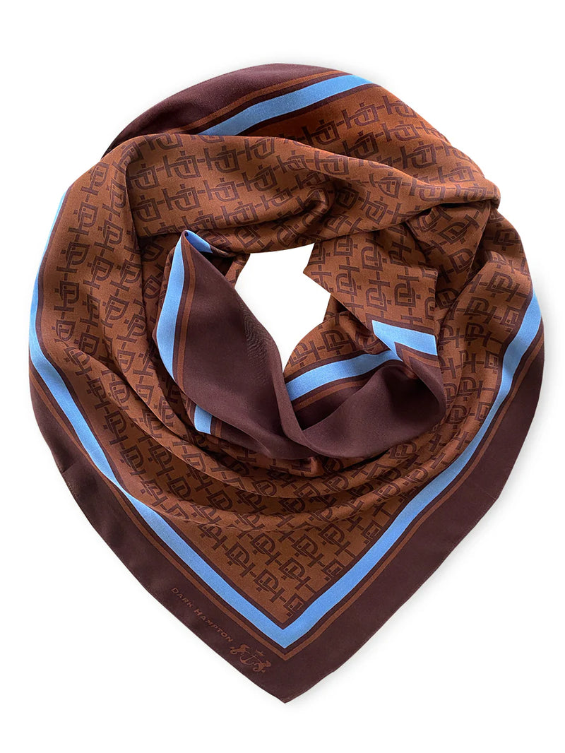 Dark Hampton Cashmere Modal Scarf - The Divan