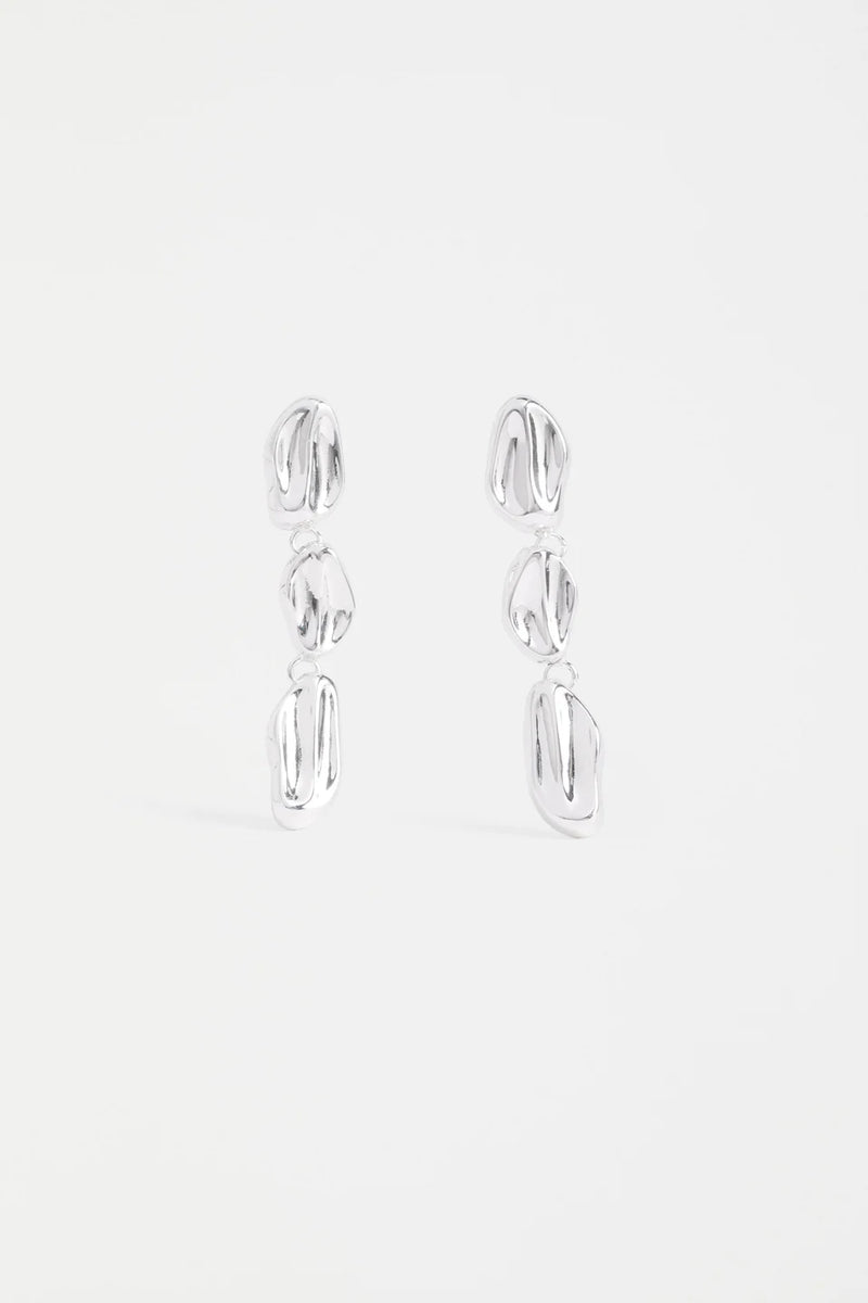 Elk Delaa Drop Earring - Silver