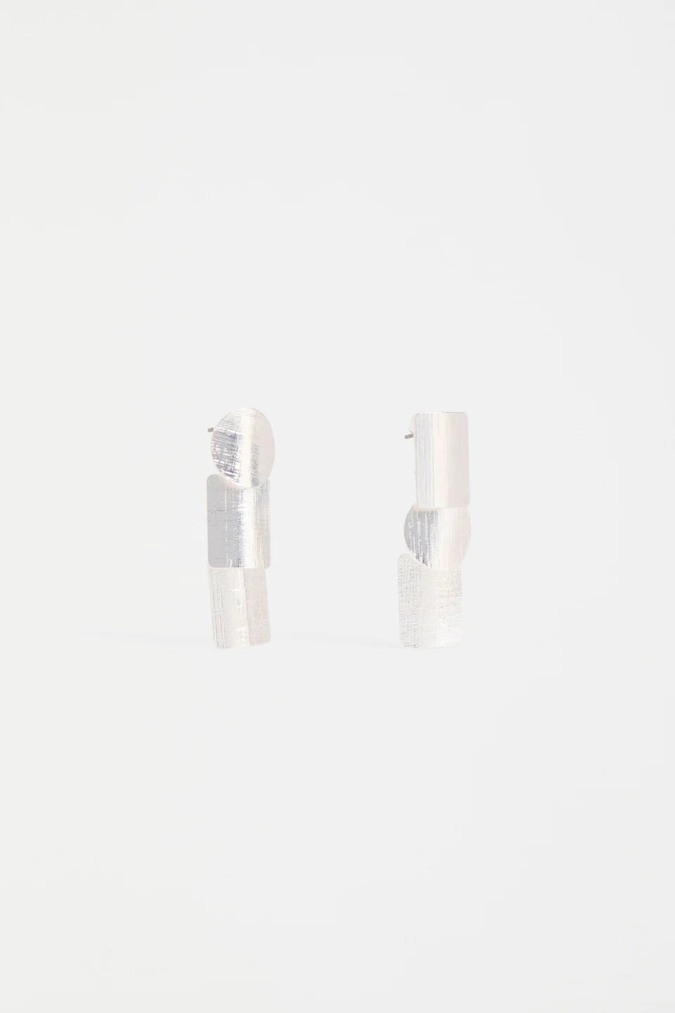 Elk Paerr Drop Earring - Silver