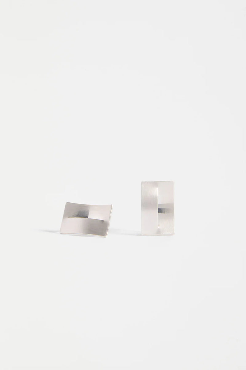 Elk Trel Stud Earring - Silver
