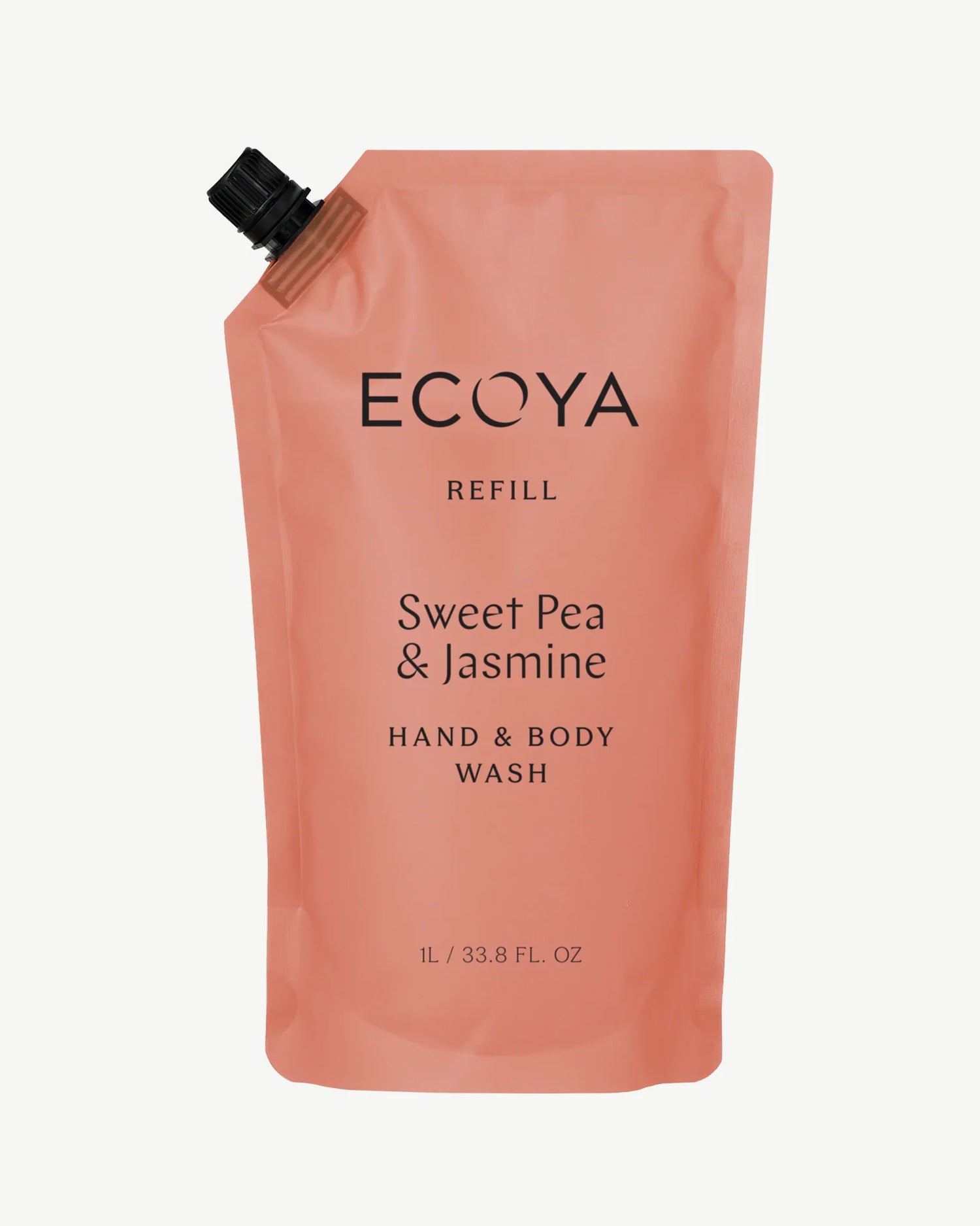 Ecoya Sweet Pea & Jasmine Hand & Body Wash Refill