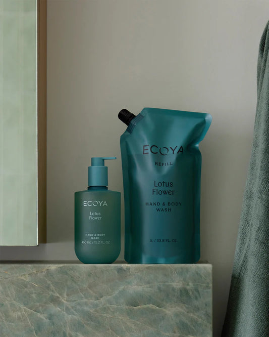Ecoya Lotus Flower Hand & Body Wash Refill
