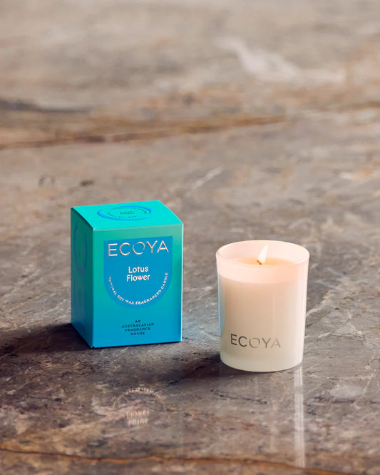 Ecoya Lotus Flower Mini Madison Candle