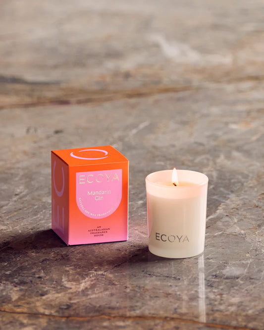 Ecoya Mandarin Gin Mini Madison Candle