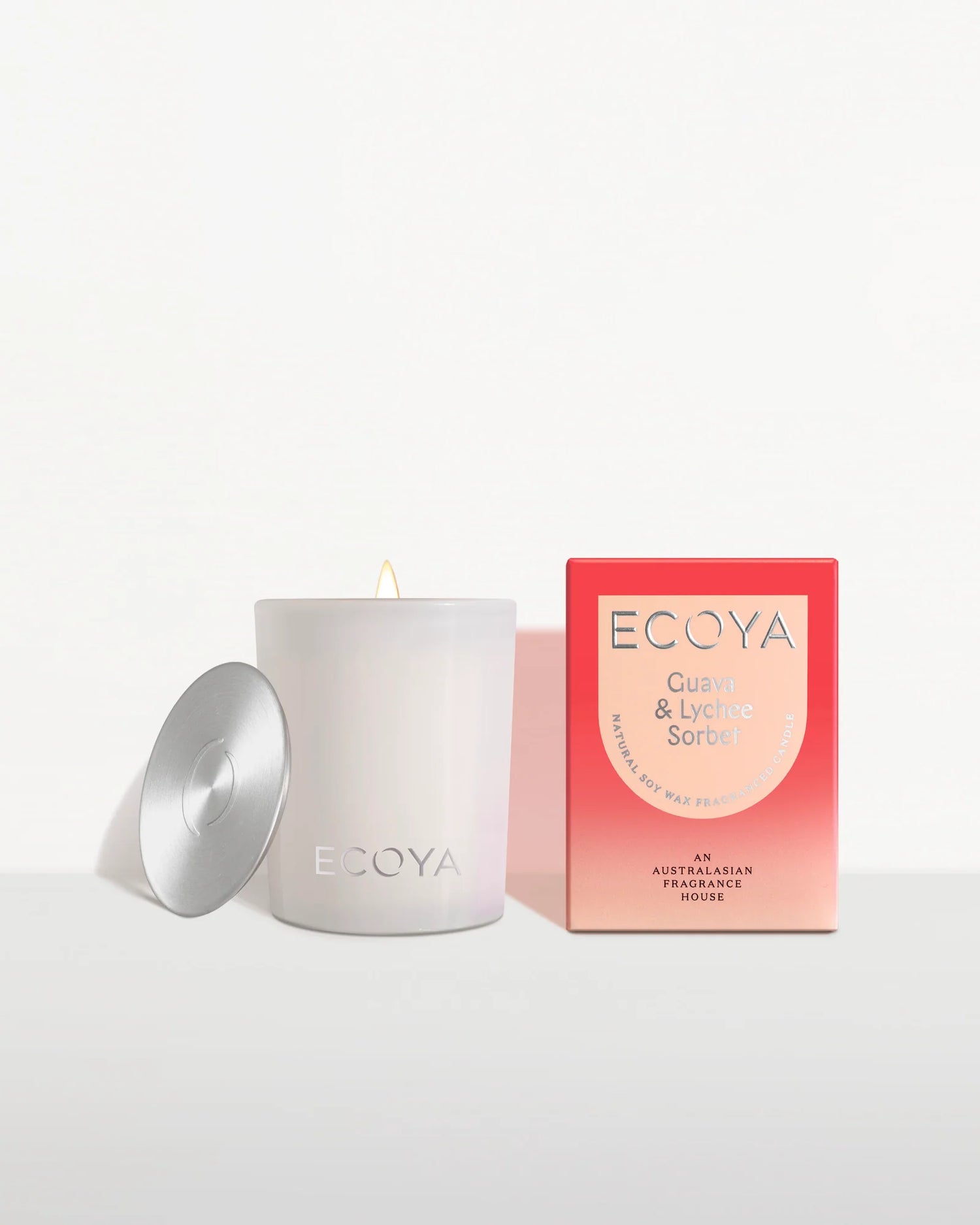Ecoya Guava & Lychee Sorbet Mini Madison Candle
