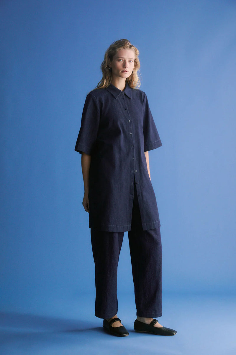 Elk Dennem Dress - Dark Blue