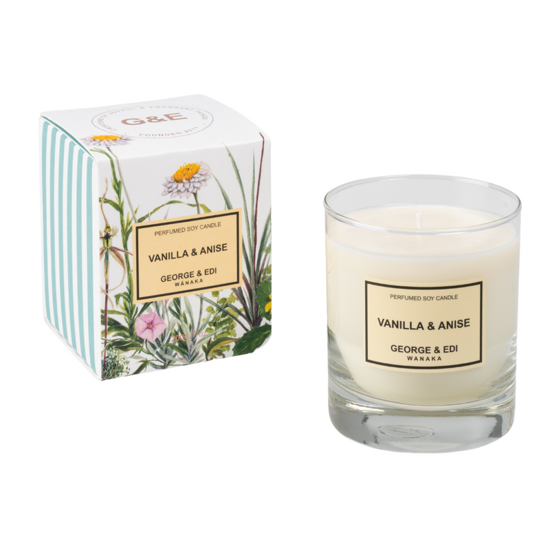 George & Edi Medium Votive Candle