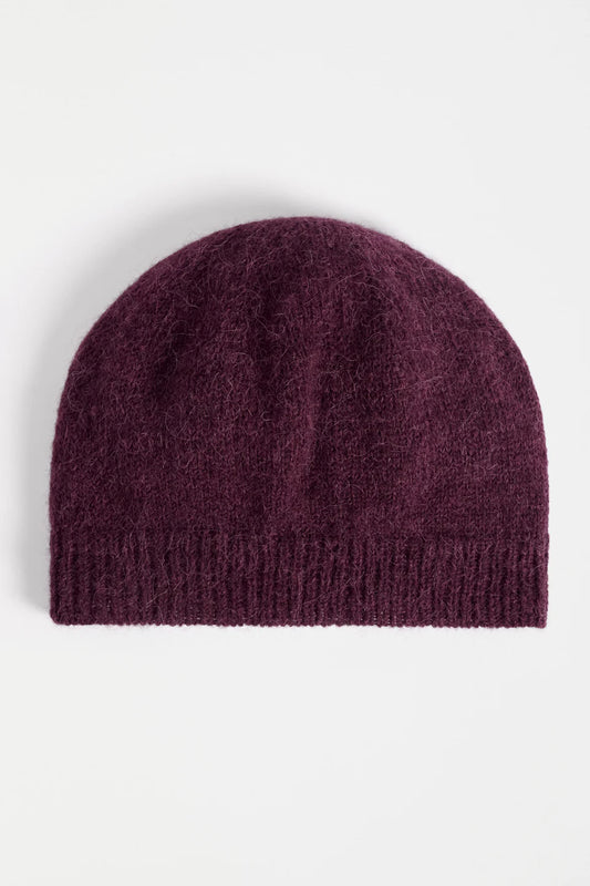 Elk Fine Agna Beanie - Merlot