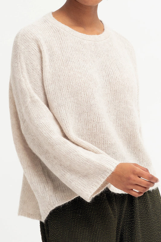 Elk Agna Sweater - Ecru