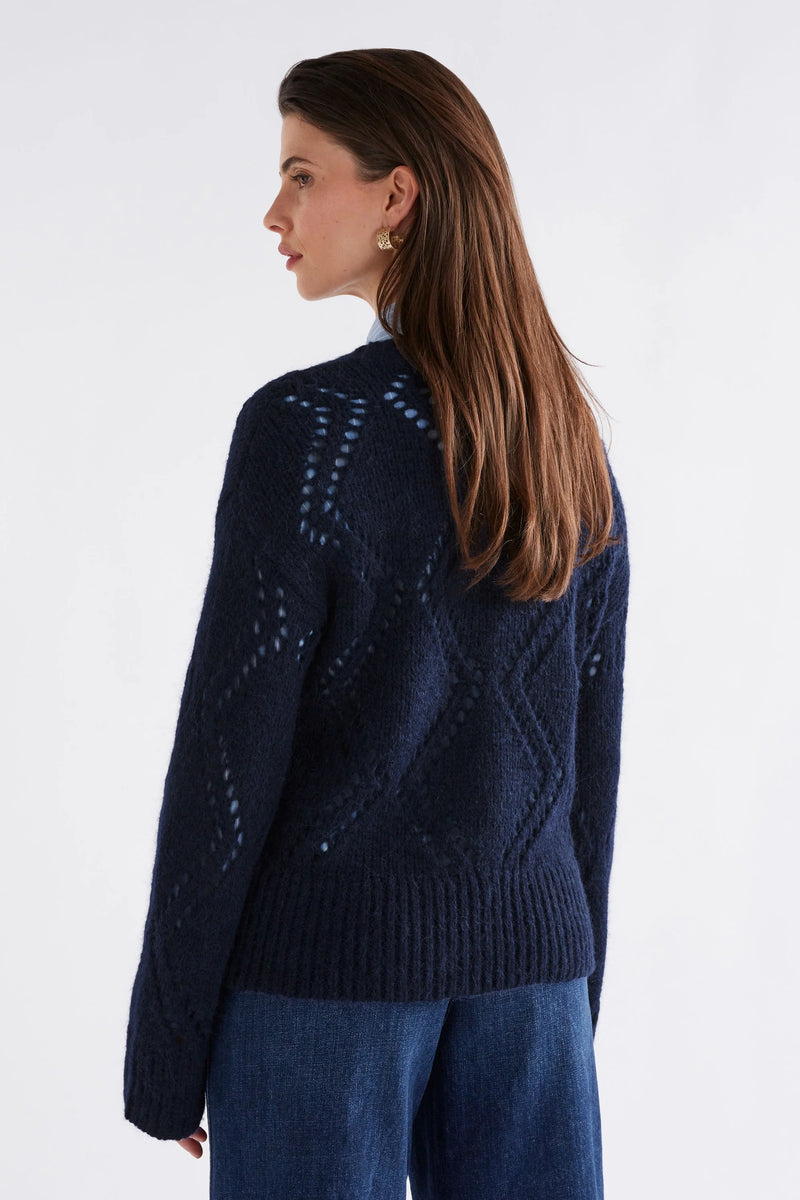 Elk Sirona Sweater -Steal Blue