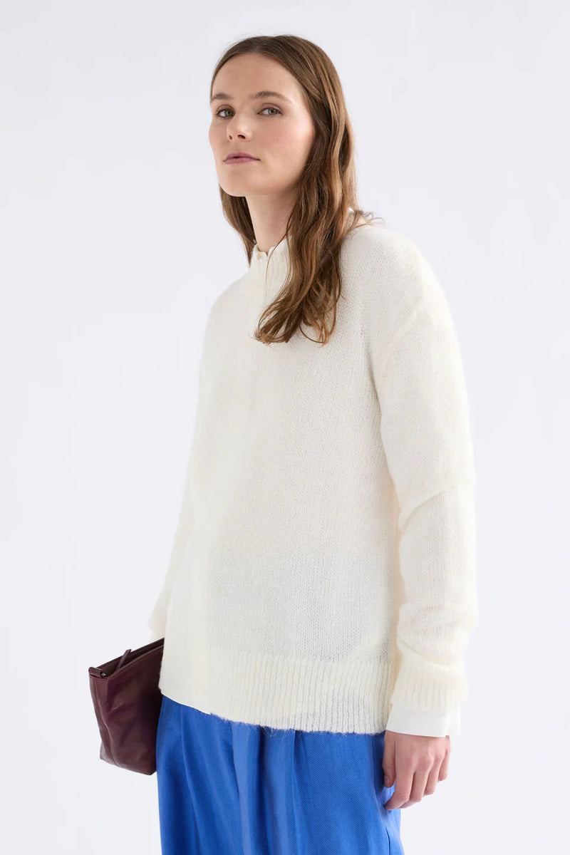 Elk Fjer Sweater - Off White
