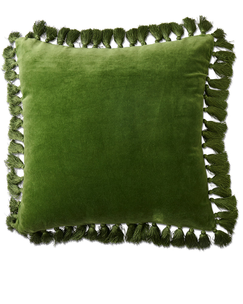 Kip & Co Campsite Velvet Tassel Cushion