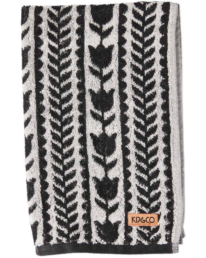 Kip & Co Flower Chain Terry Hand Towel