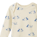 Nature Baby Long Sleeve Bodysuit Dog Walk Prints
