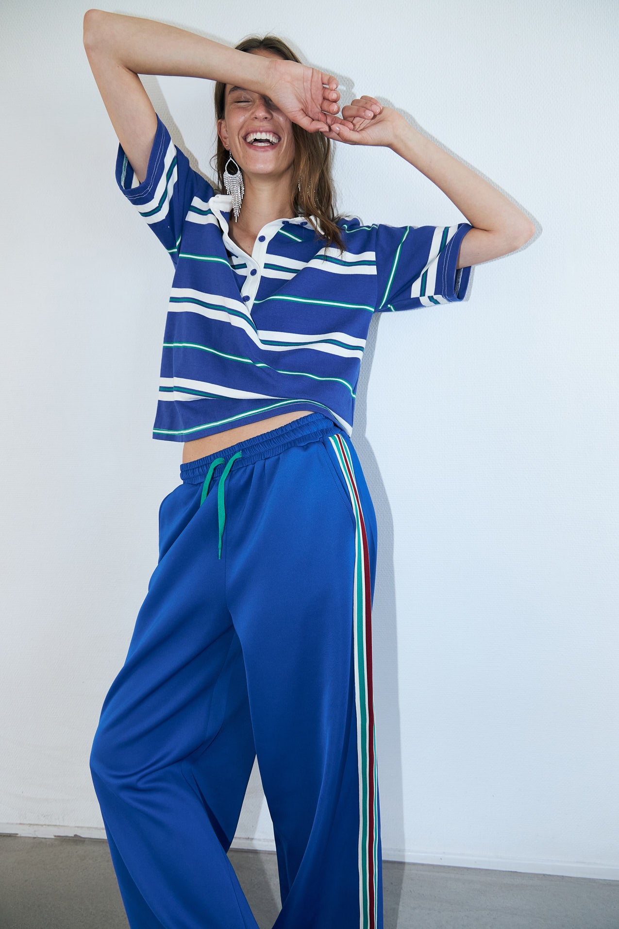 Lollys Laundry Liam Pant Blue