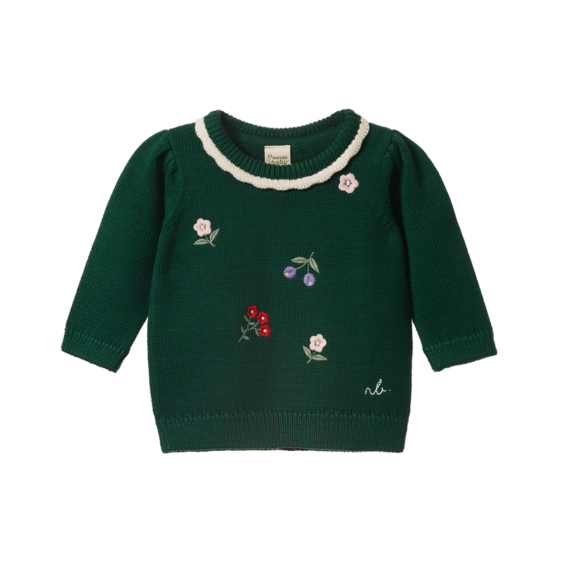 Nature Baby Margot Sweater - Eden Garden