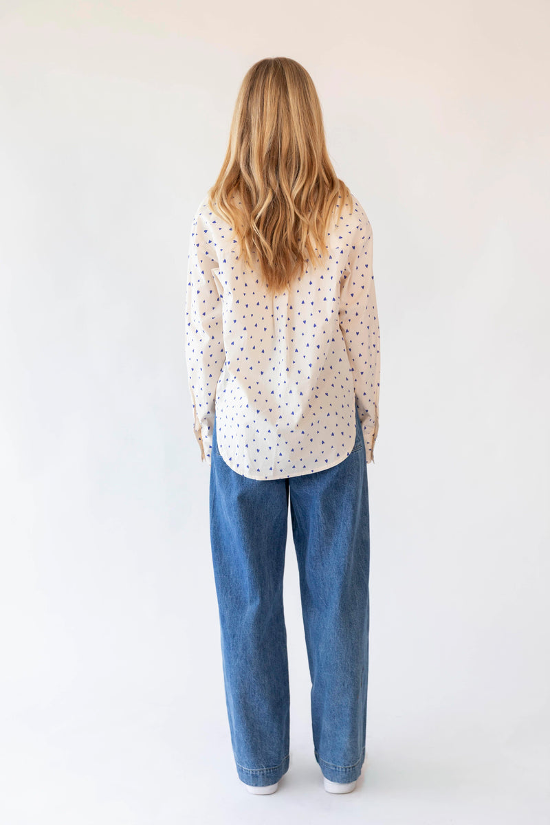 Lollys Laundry Bleeker Shirt -Blue