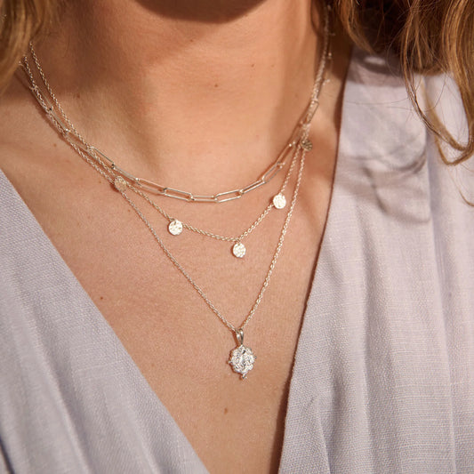 Murkani Loved Always Pendant Necklace Small in Sterling Sliver