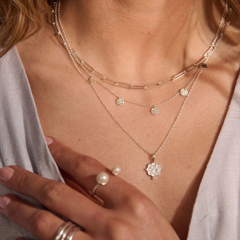 Murkani Loved Always Pendant Necklace Small in Sterling Sliver
