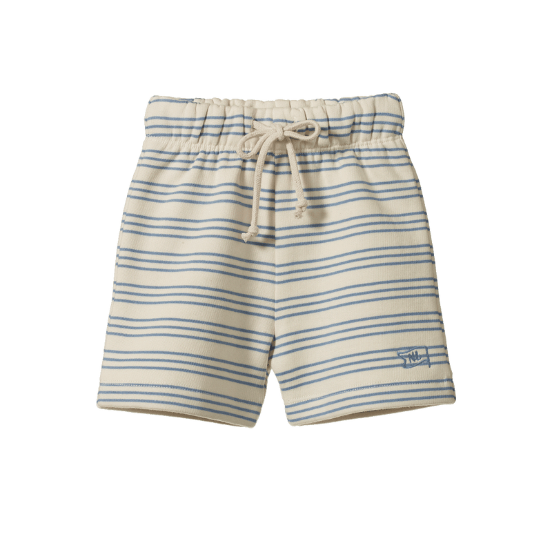 Nature Baby Jimmy Shorts Sweatshirting Stripe Trio