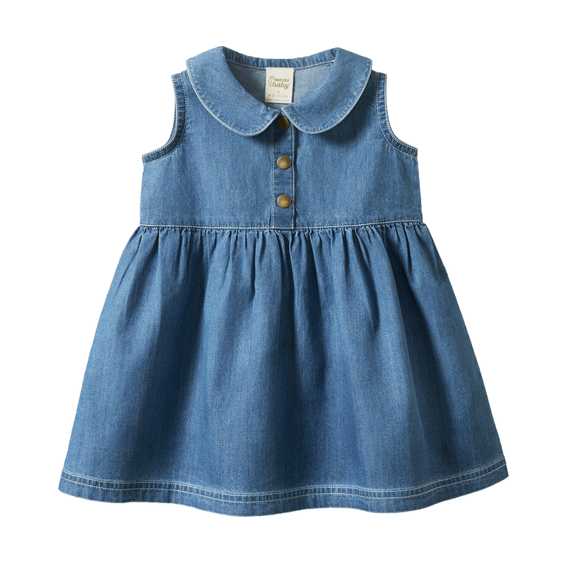 Nature Baby Birdy Dress Sky