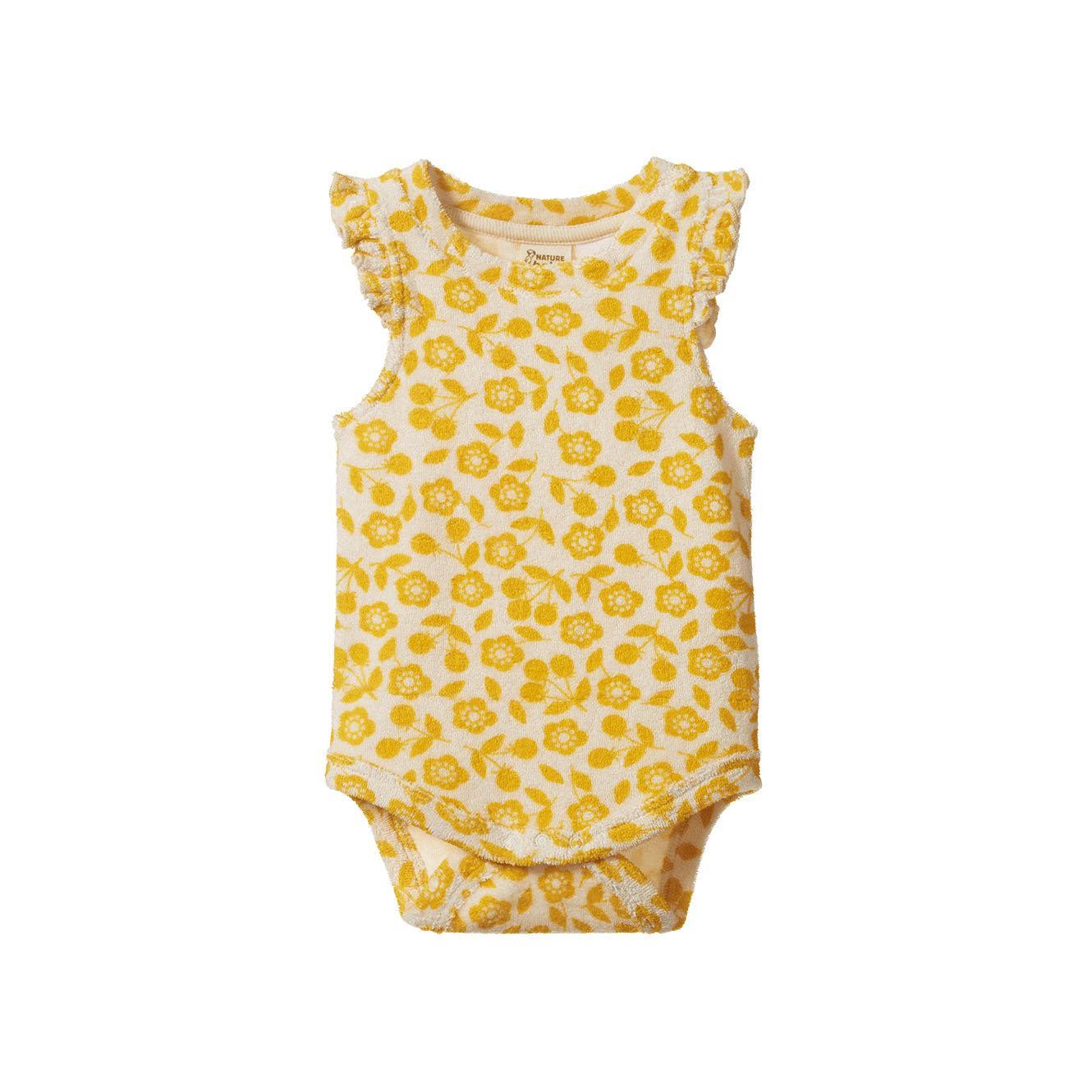 Nature Baby Fleur Bodysuit Terry Kitchen Garden Freesia