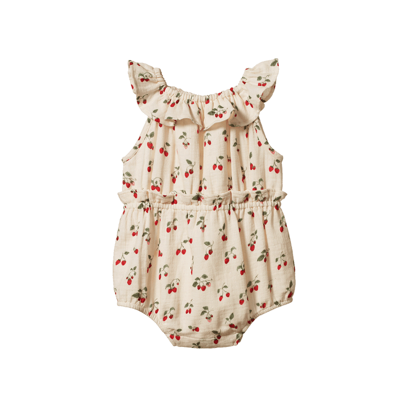 Nature Baby Plum Suit Muslin - Strawberry Blush