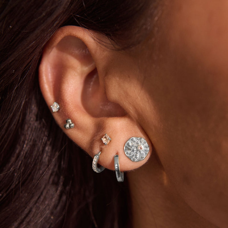 Murkani Of The Sea Small Stud Earring Sterling Silver