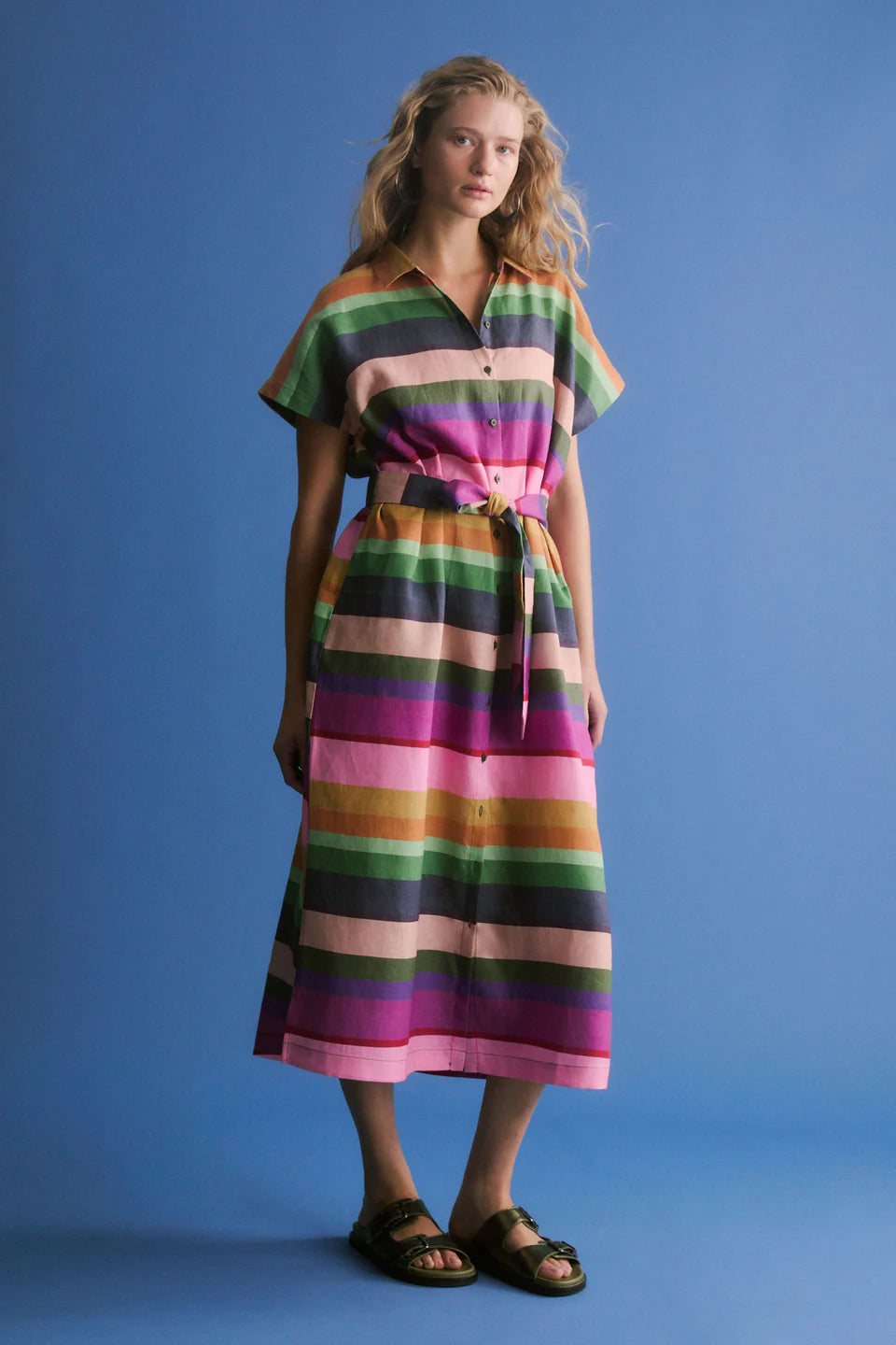 Elk Tilko Dress- Lysbro Print