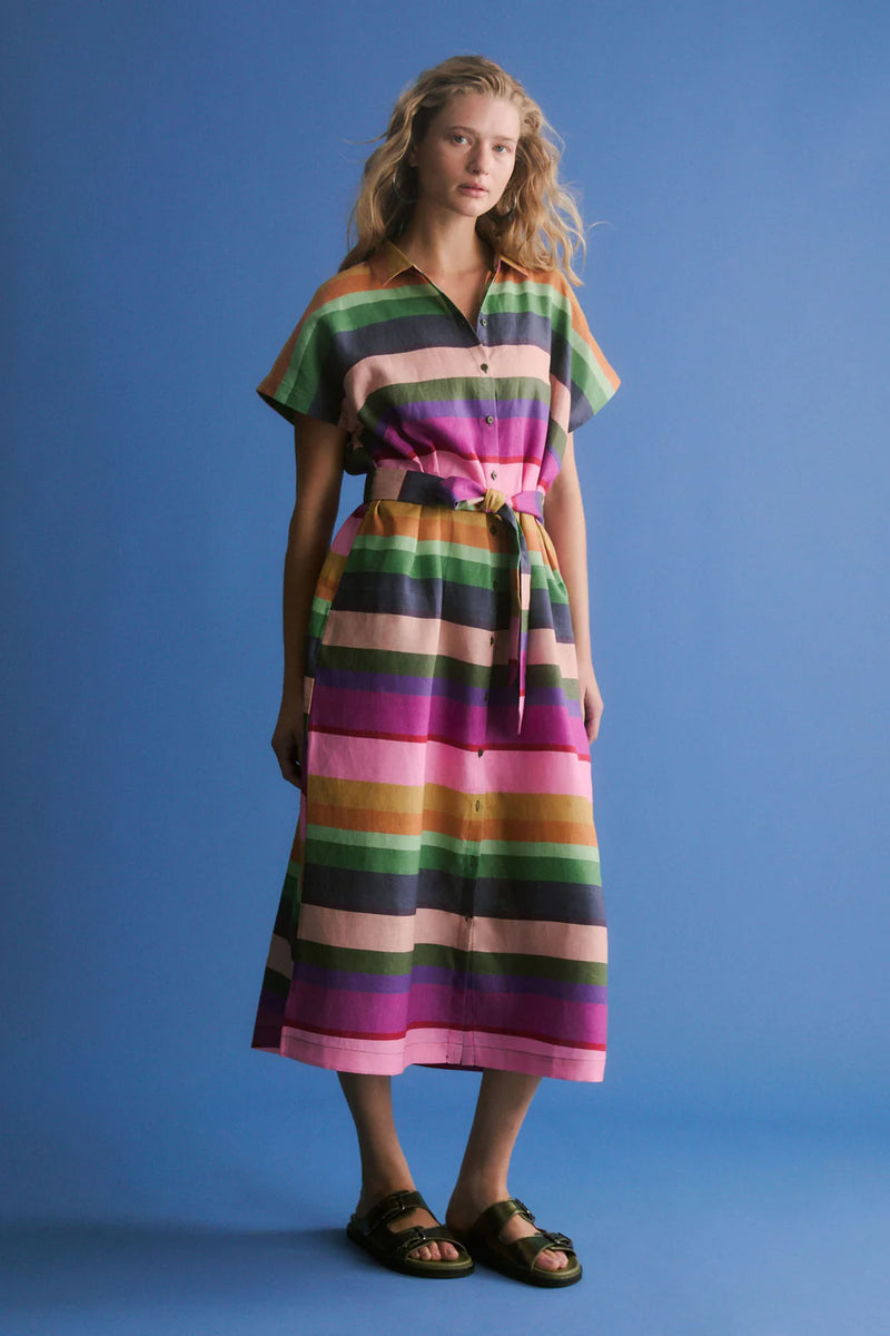 Elk Tilko Dress- Lysbro Print