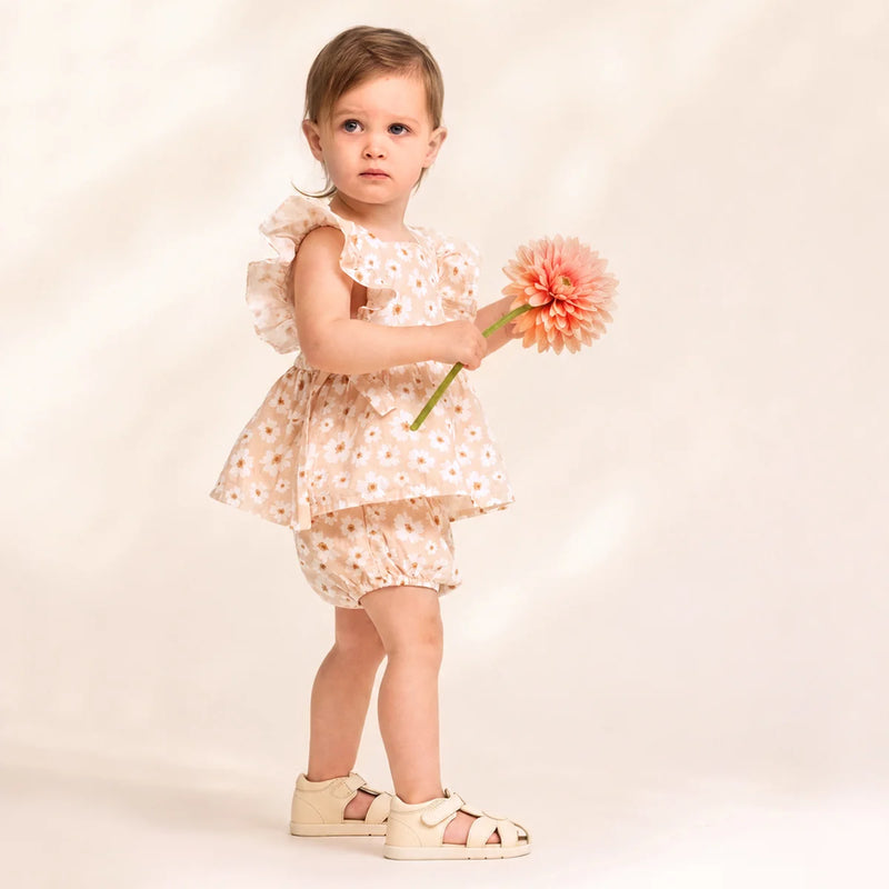 Pretty Brave Fleur Sandal - Stone