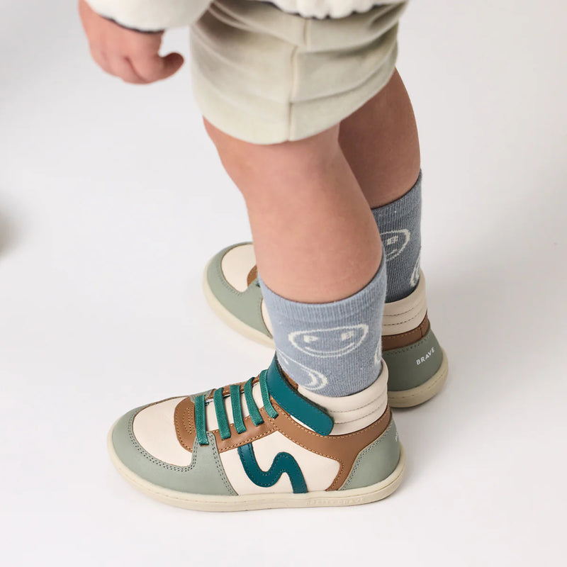 Pretty Brave 2 Pack Smiley Socks