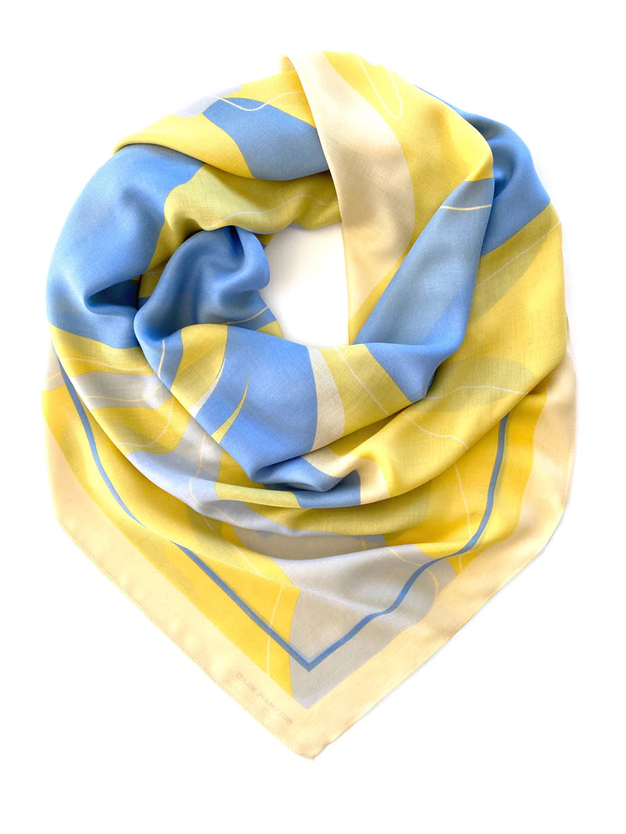 Dark Hampton Cashmere Modal Scarf - The Pannett