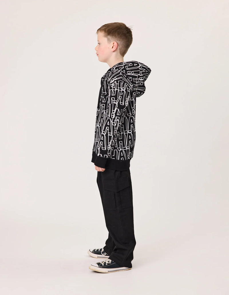 Radicool Skater Cargo Pant in Black