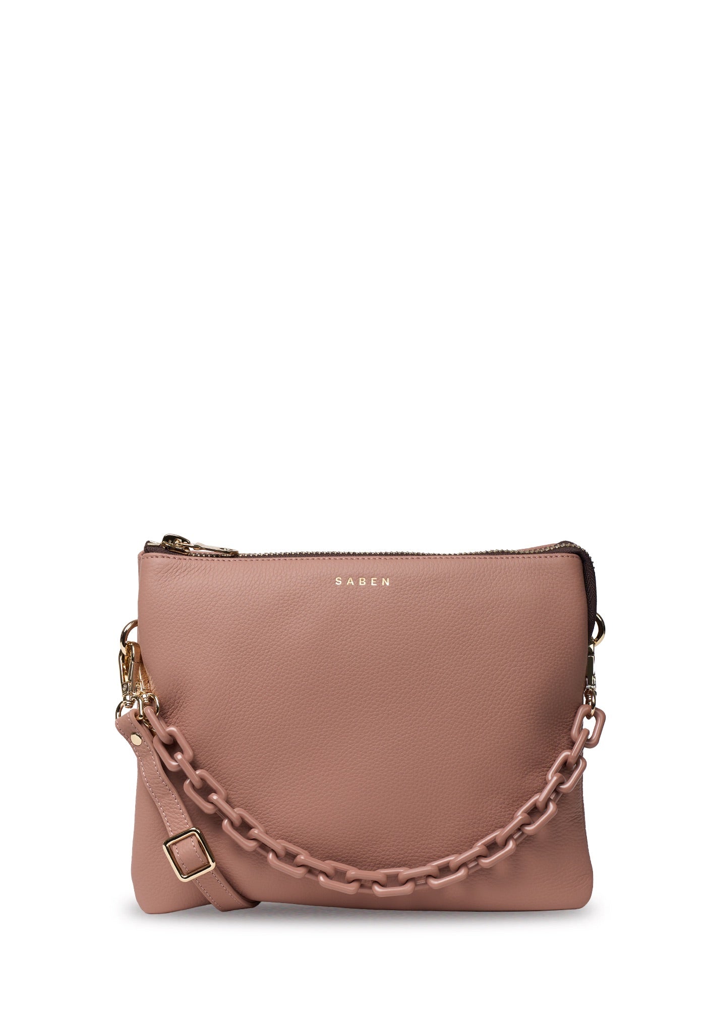 Saben Matilda Crossbody Rosewater + Tonal Chain