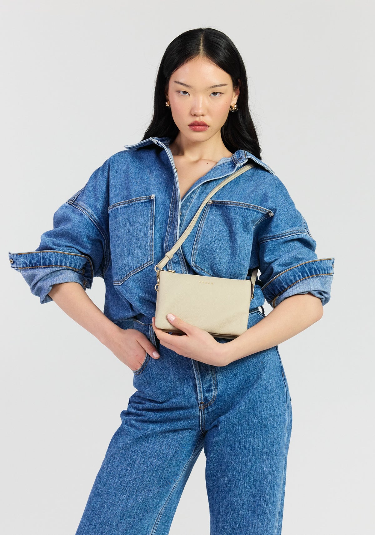 Saben Tilly Crossbody Oyster