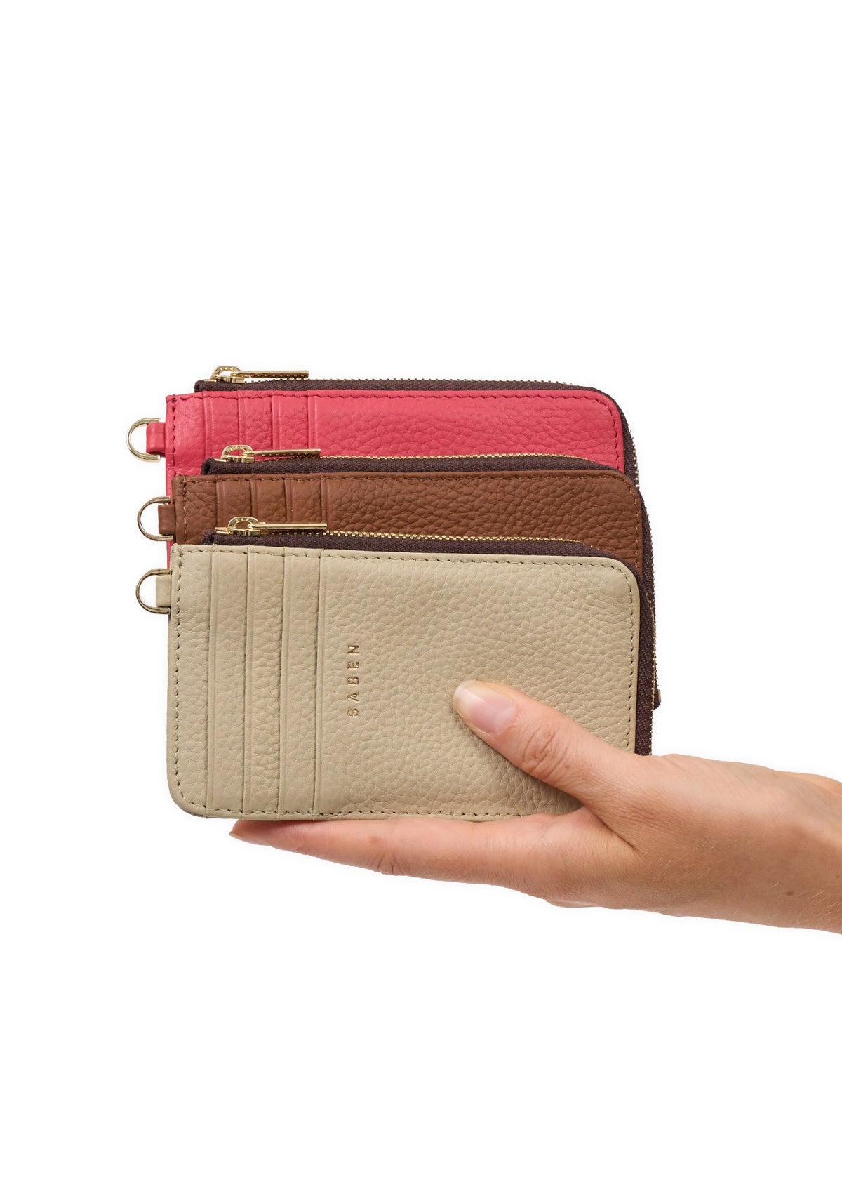 Saben Winona Card Holder Oyster