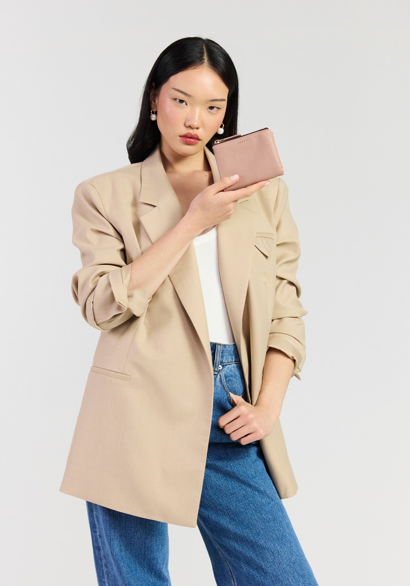 Saben Delilah Wallet Rosewater