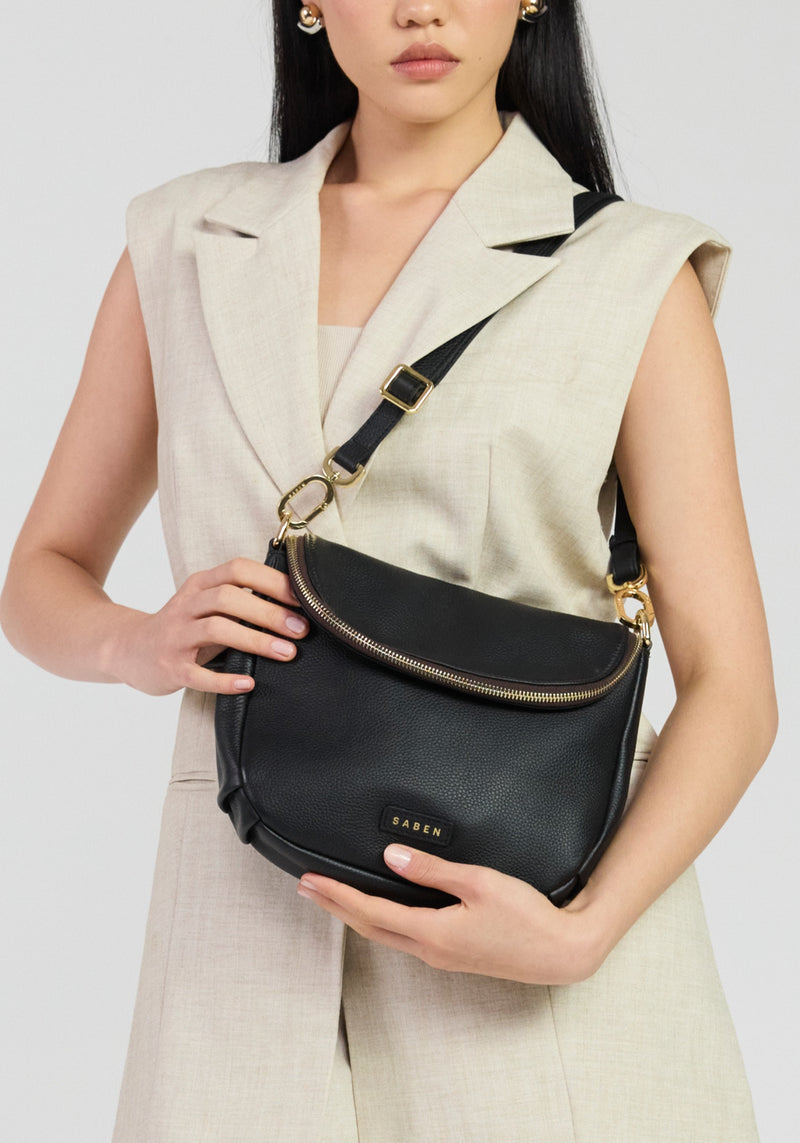 Saben Fifi Crossbody Black