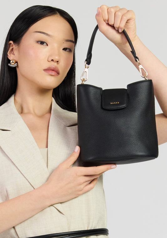 Saben Leo Crossbody Bag Black Luxe