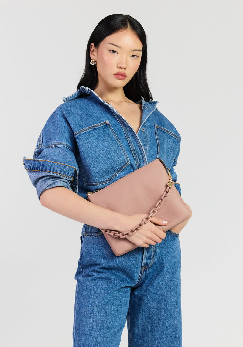 Saben Matilda Crossbody Rosewater + Tonal Chain