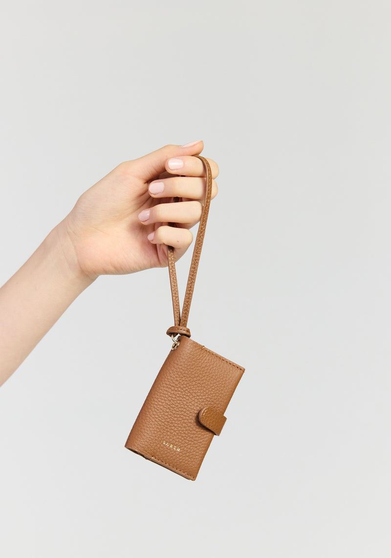 Saben Sid Card Holder Tan